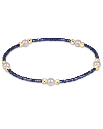 Enewton hope purpose pearl bracelet - navy cabana the seaside style 30a navy 