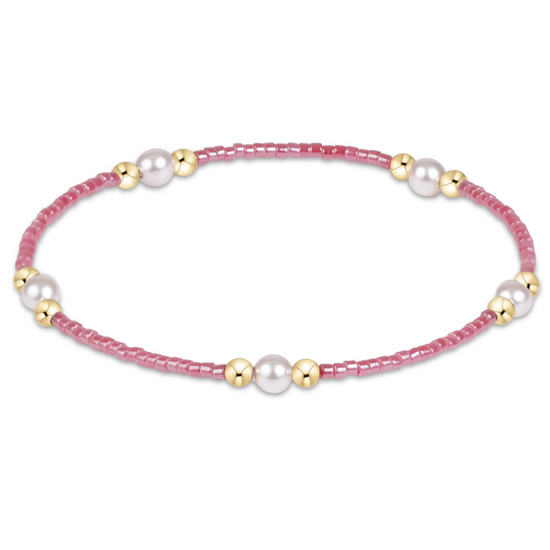 Enewton hope purpose pearl bracelet - pink champagne cabana the seaside style 30a pink 