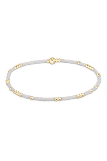 Enewton Hope Unwritten Bracelet - White
