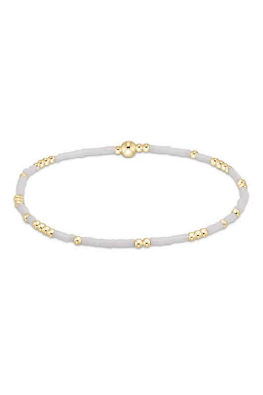 Enewton Hope Unwritten Bracelet - White