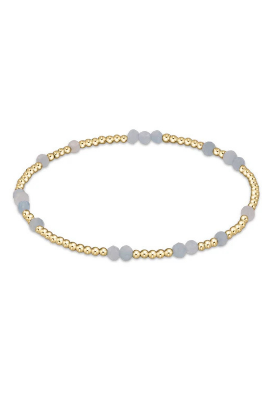 Enewton Hope Unwritten Gemstone Bracelet - Aquamarine