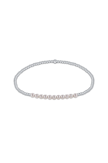 Enewton Sterling Bliss 2mm Bead Bracelet - Pearl