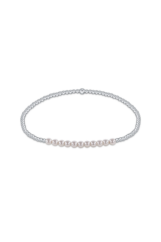 Enewton Sterling Bliss 2mm Bead Bracelet - Pearl