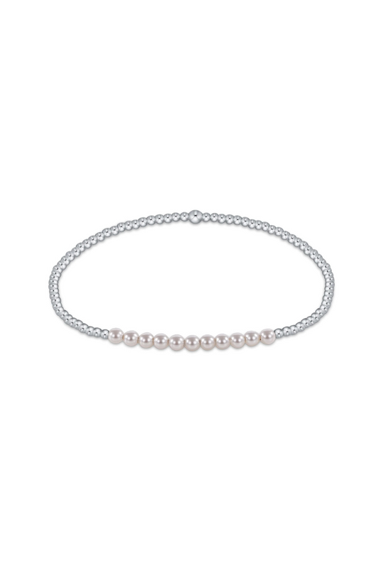 Enewton Sterling Bliss 2mm Bead Bracelet - Pearl
