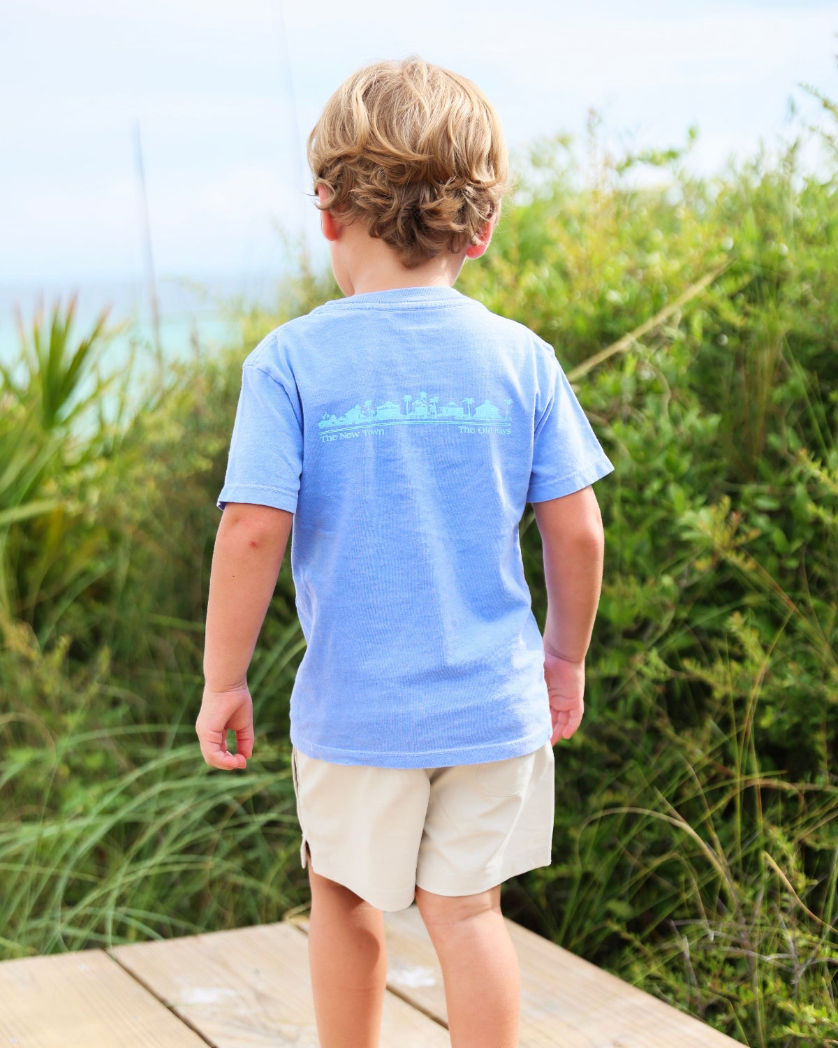 Florida Blue Periwinkle Baby + Toddler Seaside Tee