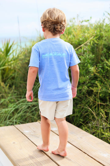 Florida Blue Periwinkle Baby + Toddler Seaside Tee