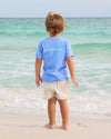 Florida Blue periwinkle Baby + Toddler Seaside Tee