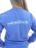 Florida Blue Longsleeve Unisex Seaside Tee