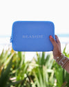 Florida Blue Seaside Glitter Zip Pouch The Seaside Style 30A Florida
