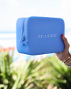 Florida Blue Seaside Glitter Zip Pouch Seaside Florida 30A The Seaside Style