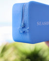 Florida Blue Seaside Glitter Zip Pouch The Seaside Style 30A Florida