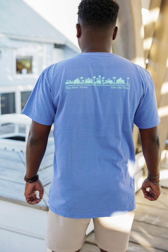 Florida Blue Shortsleeve Unisex Seaside Tee