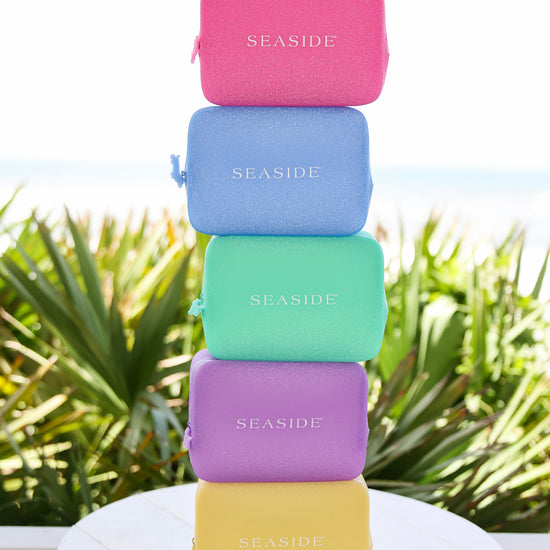 Glitter Zip Pouches Seaside Florida 30A The Seaside Style