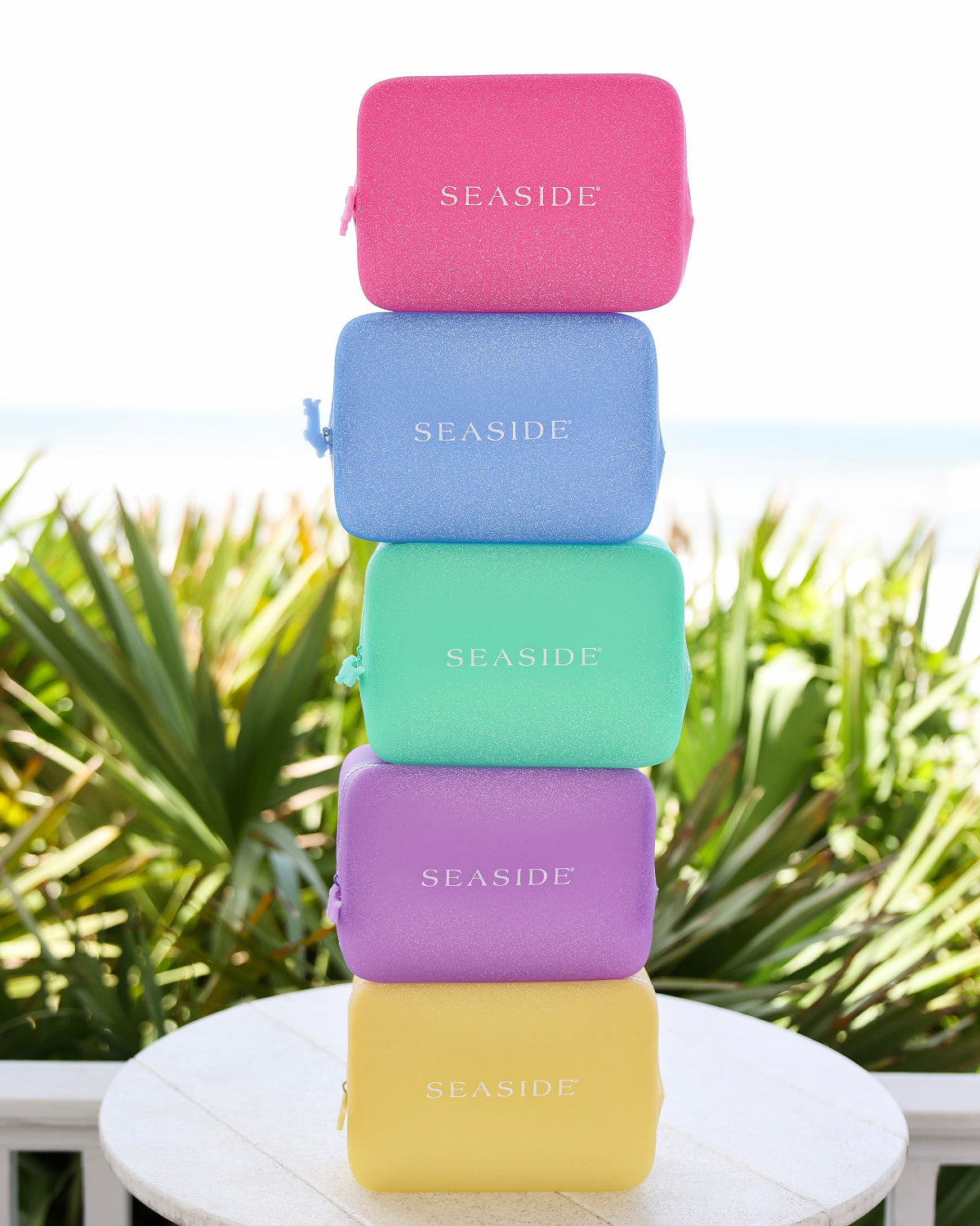 Glitter Zip Pouches Seaside Florida 30A The Seaside Style