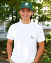 Green Bud the Dachshund Seaside Golf Hat the seaside style 30a 