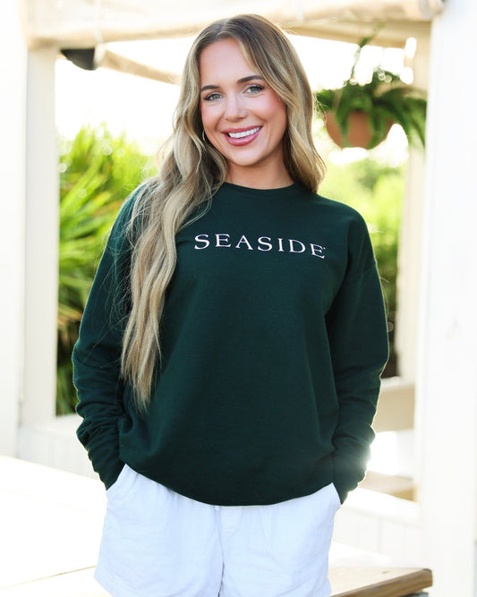 Green Lightweight Unisex Seaside Sweatshirt