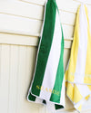 Green Stripe Weezie Seaside Florida Beach Towel The Seaside Style