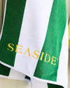Green Stripe Weezie Seaside Florida Beach Towel The Seaside Style