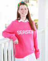 Hot Pink Seaside Knit Sweater The Seaside Style x Ellsworth & Ivey