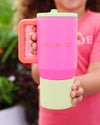 Hot Pink Seaside Traveler Tumbler Hydro Jug