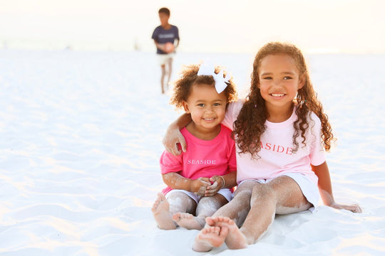 Hot Pink Toddler Seaside Tee