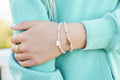 Pink Opal Sincerity Seaside Tag Bracelet