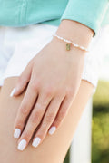 Pink Opal Sincerity Seaside Tag Bracelet
