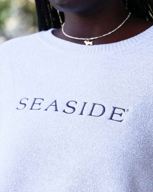 Ink Seaside Ladies Cropped Fleece Sweatshirt