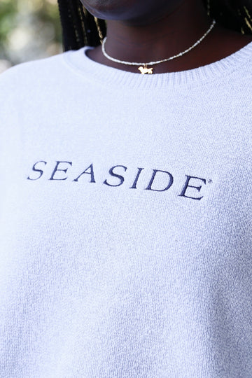 Ink Seaside Ladies Cropped Fleece Sweatshirt