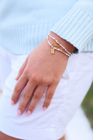 Enewton Hope Unwritten Seaside Tag Bracelet - Call Me On My Shellphone