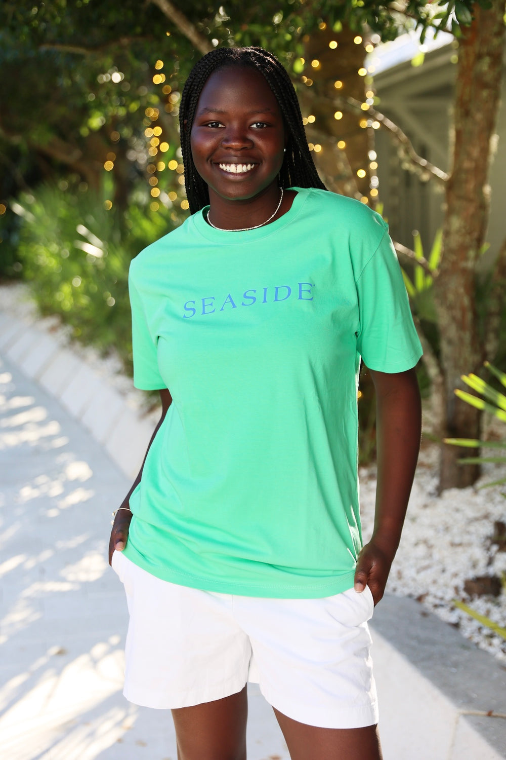 Clover Shortsleeve Lightweight Seaside Tee