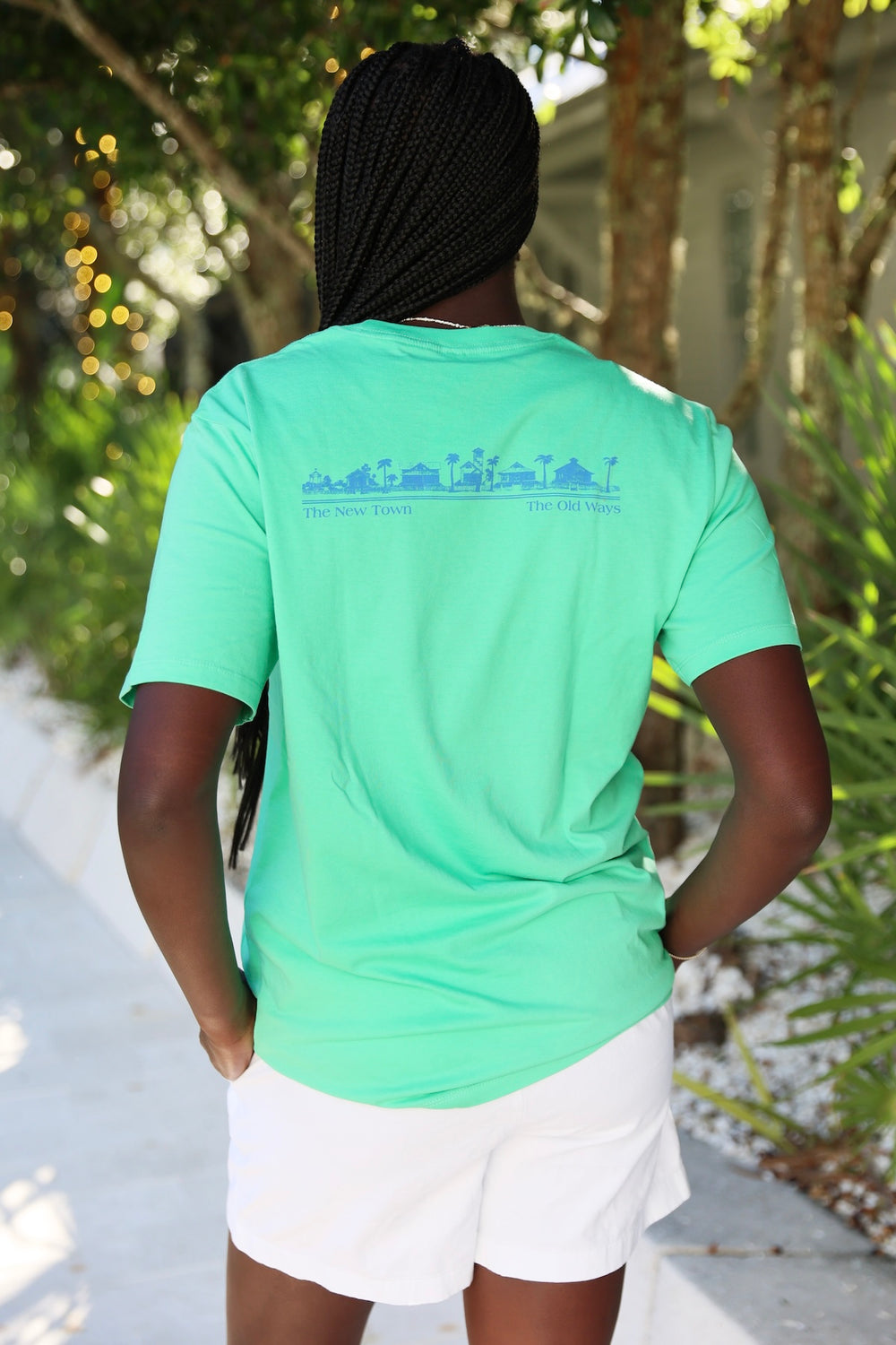 Clover Shortsleeve Lightweight Seaside Tee