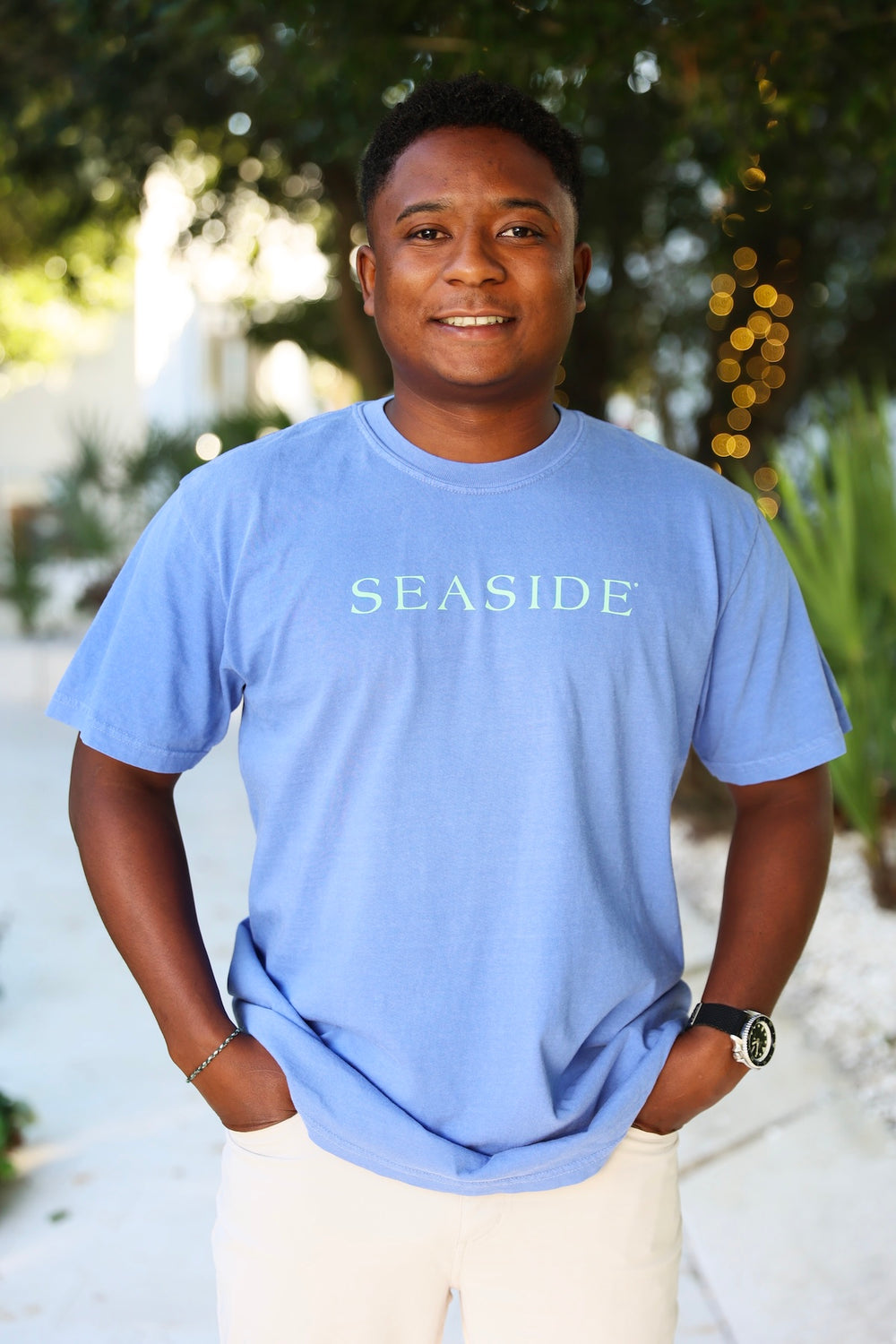 Florida Blue Shortsleeve Unisex Seaside Tee