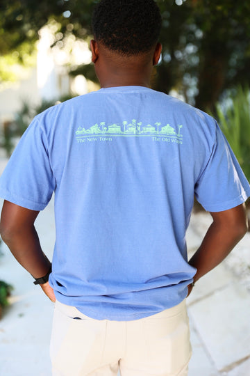 Florida Blue Shortsleeve Unisex Seaside Tee