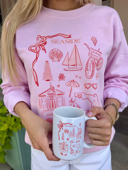 REBECCA ILLUSTRATED SEASIDE MUG