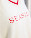 Ivory Seaside V-Neck Pullover