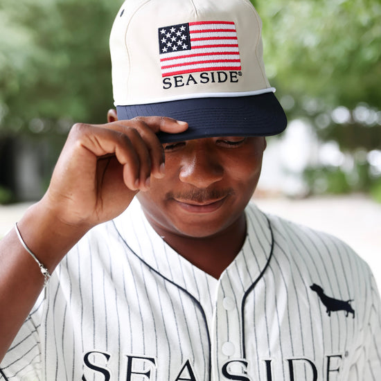 Seaside American Flag Hat The Seaside Style 30a