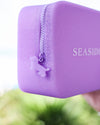 Lavender Seaside Glitter Zip Pouch The Seaside Style 30A florida