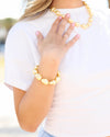 Martha Pearl Bracelet Butter The Seaside Style 30A Florida