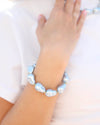 Martha Pearl Bracelet Chambray Seaside Florida 30A