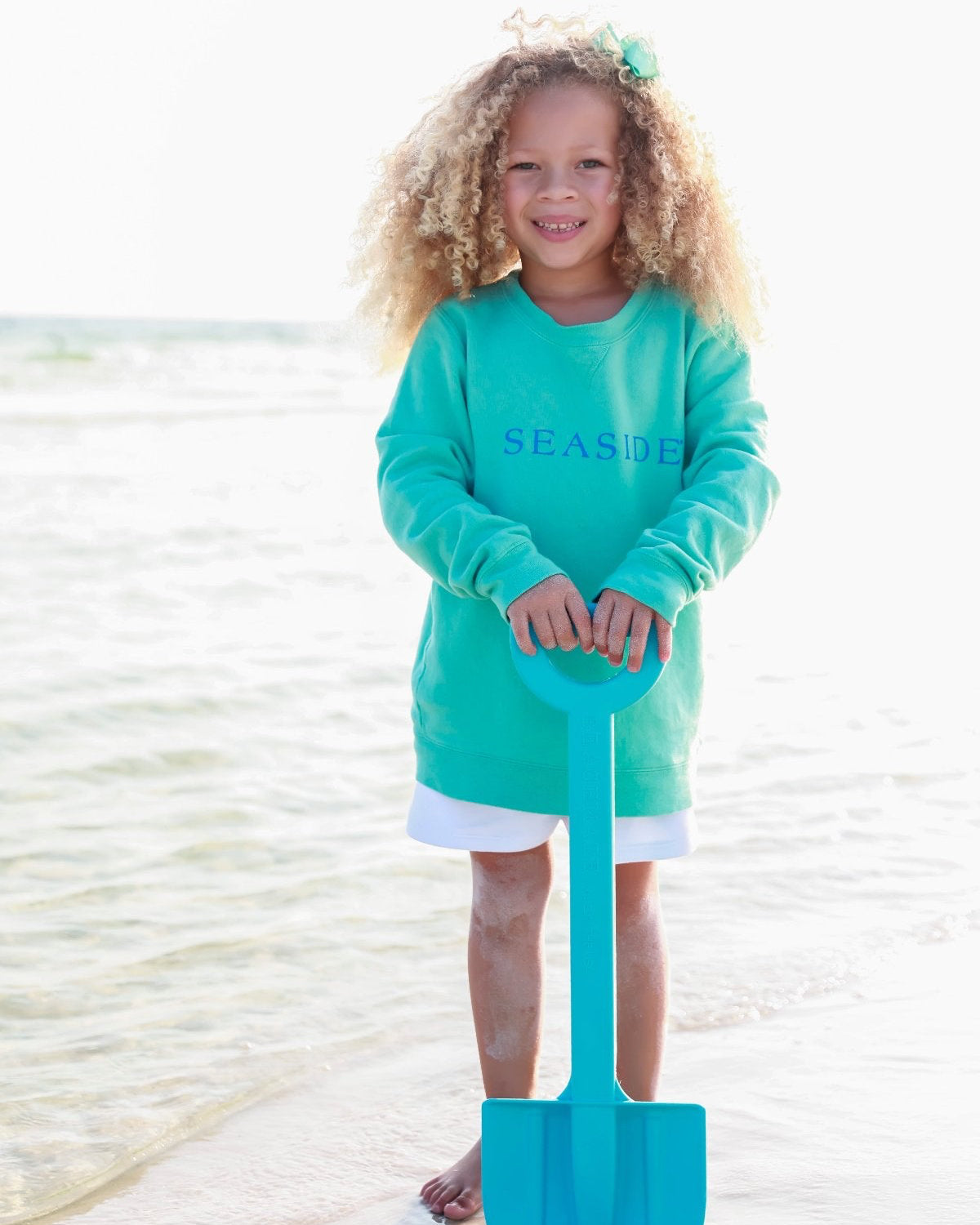 Mint Green Youth Seaside Sweatshirt