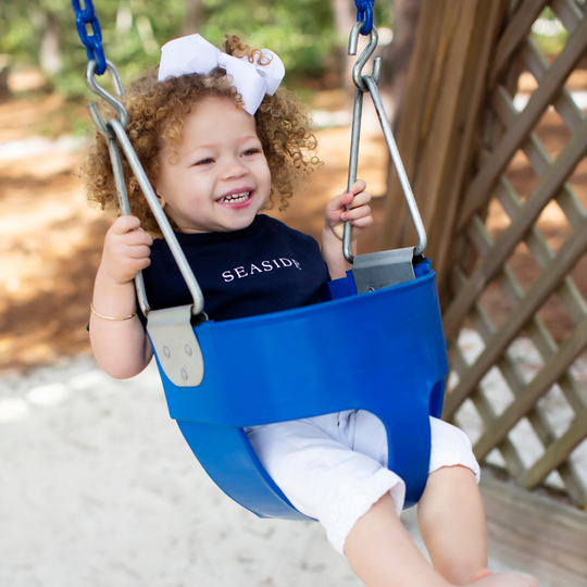 Navy Baby + Toddler Seaside Tee