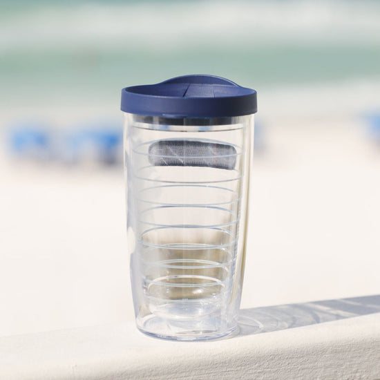 Navy Seaside 16oz Tervis