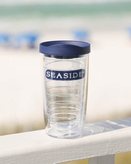 Clear 16oz Tervis Navy Seaside 