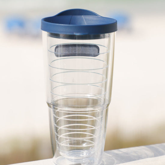 Navy Seaside 24oz Tervis