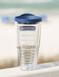 Navy Seaside 24oz Tervis