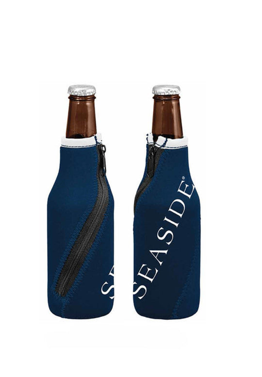 Navy Seaside Bottle Insulator