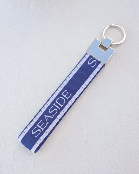 Navy Seaside Keychain