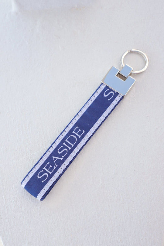 Navy Seaside Keychain