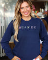 Navy Blue Colors of Seaside Rainbow Sweatshirt